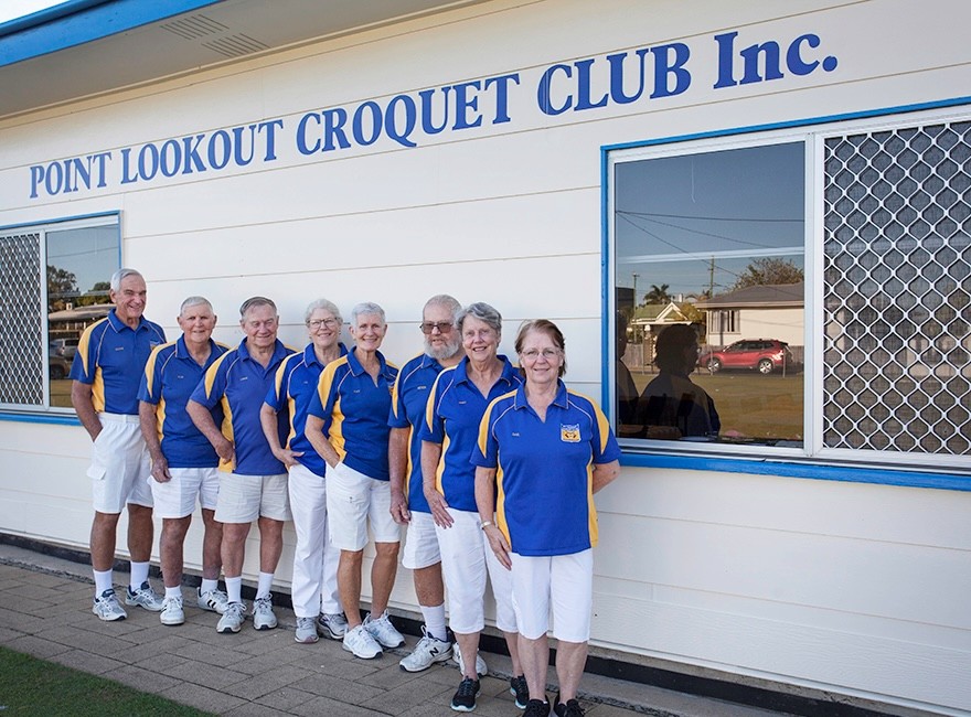 Point Lookout Croquet Club clubhouse